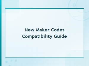 New Maker Codes Compatibility Guide – Latest Release Updates and Integration Details